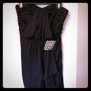 Ali Ro black strapless dress